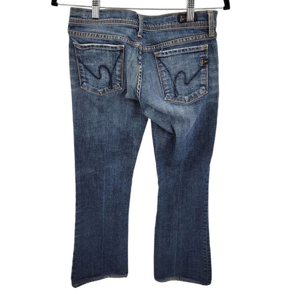 Vintage Citizens of Humanity Jeans 28 Ingrid 002 Stretch Low Waist Flare - Picture 2 of 16